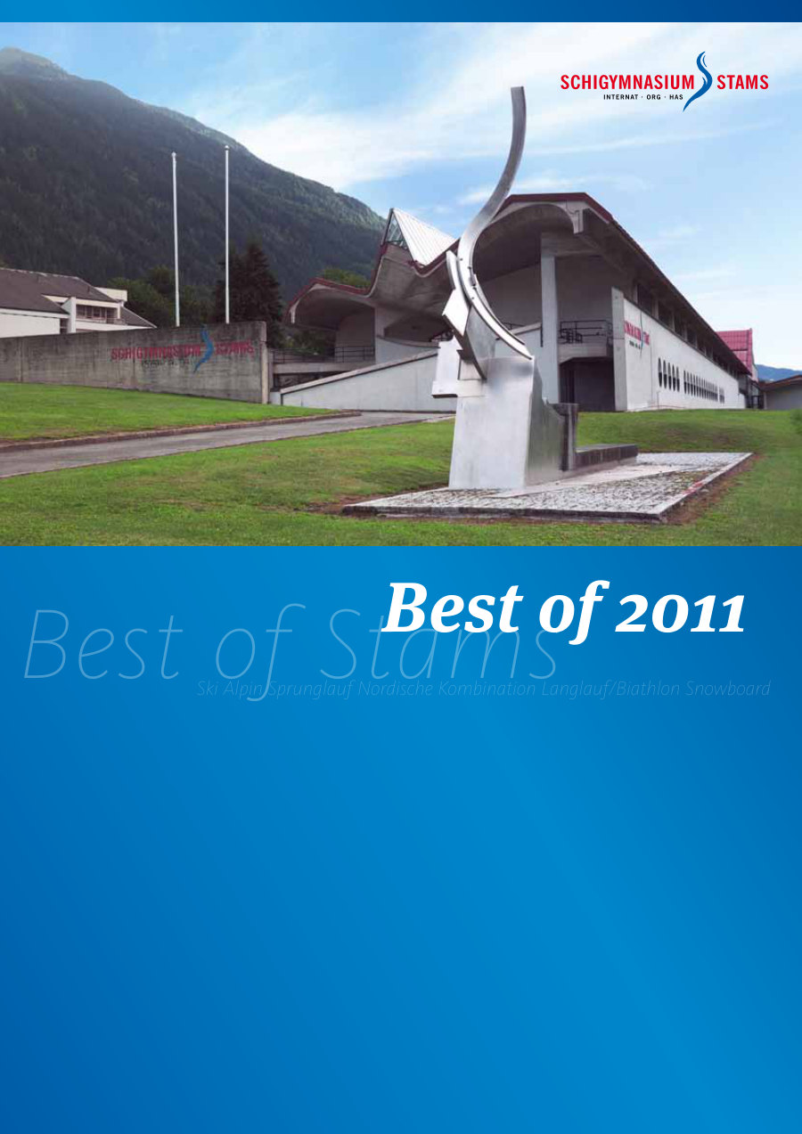Cover Best of Stams 2010/2011