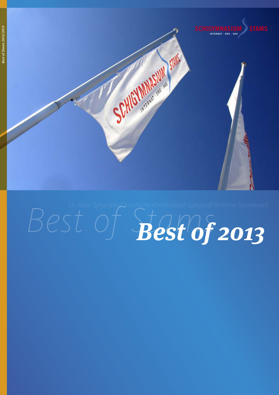 Cover Best of Stams 2012/2013