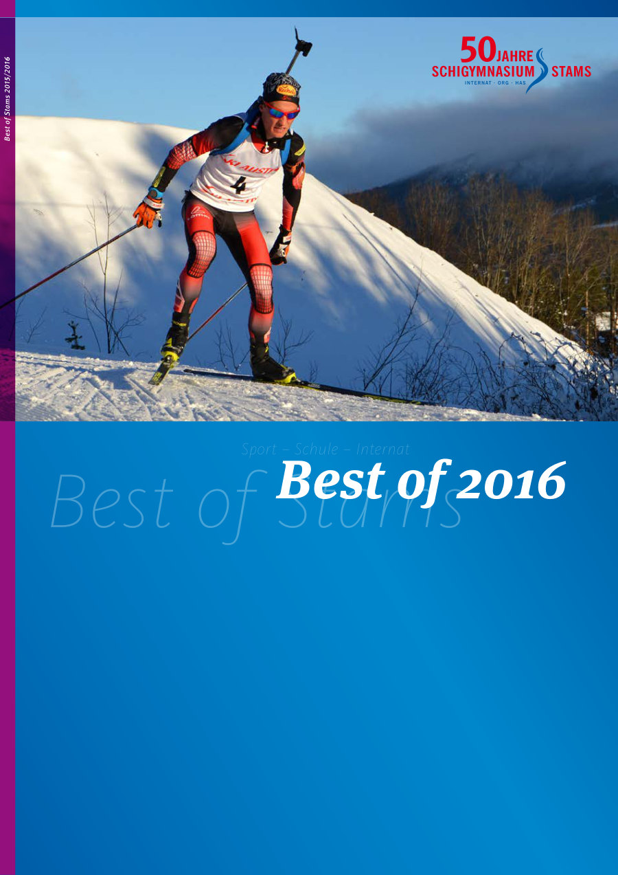 Cover Best of Stams 2015/2016