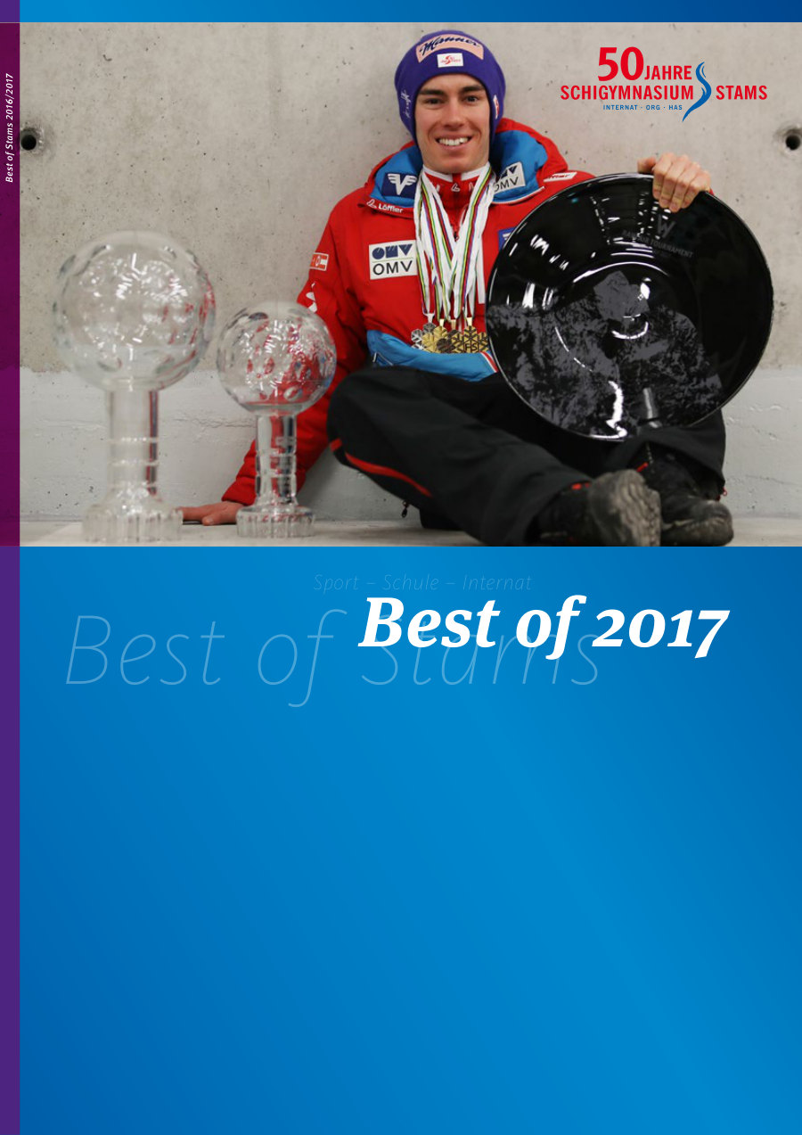 Cover Best of Stams 2016/2017